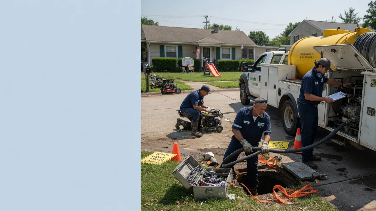 Septic Tank Pumping in Muldrow, OK near me